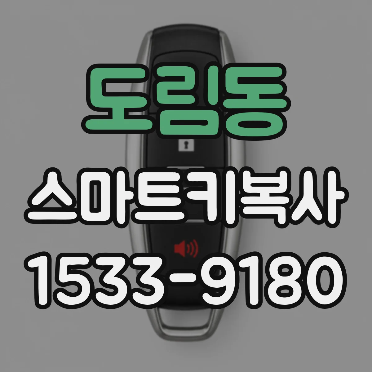 도림동 스마트키복사