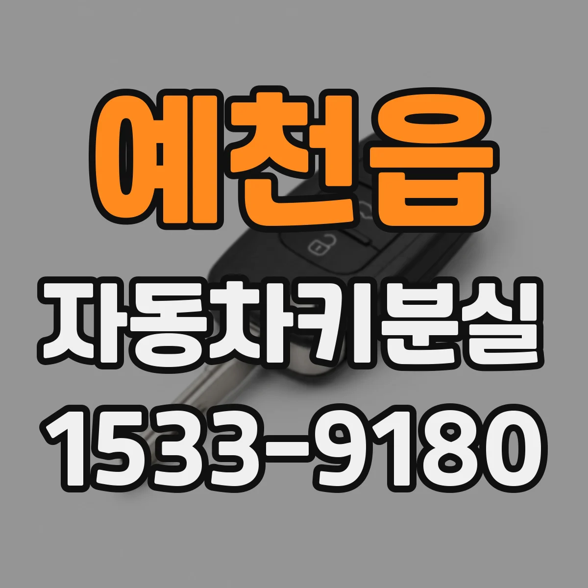 예천읍 자동차키분실