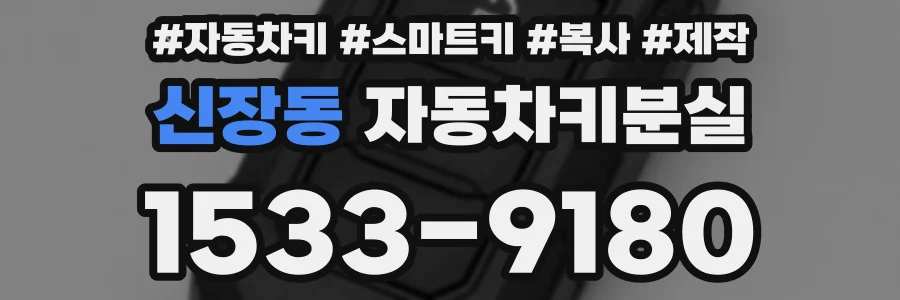 신장동 자동차키분실