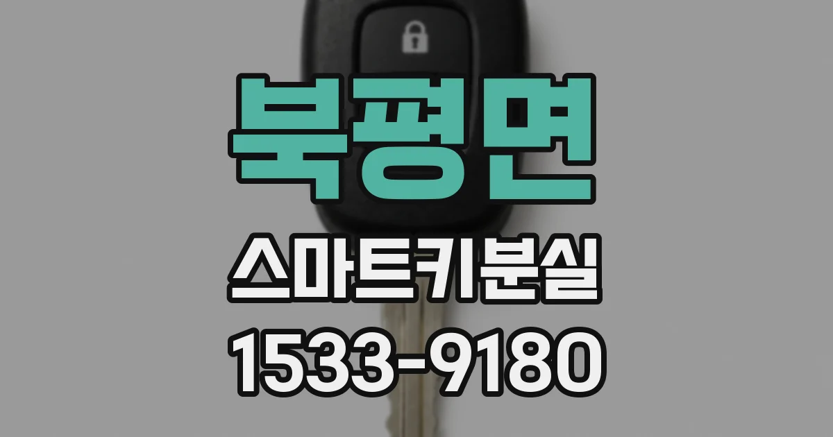 북평면 스마트키분실