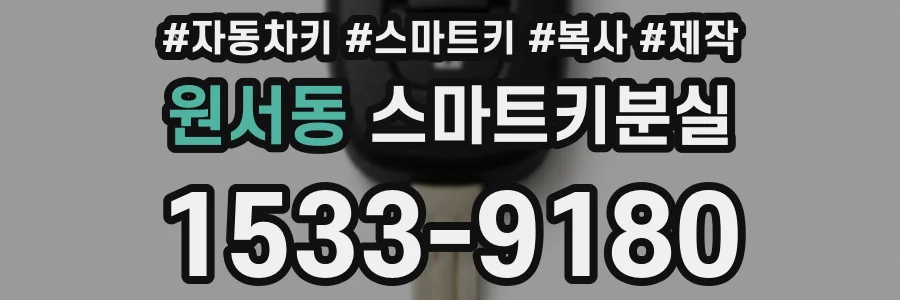 원서동 스마트키분실