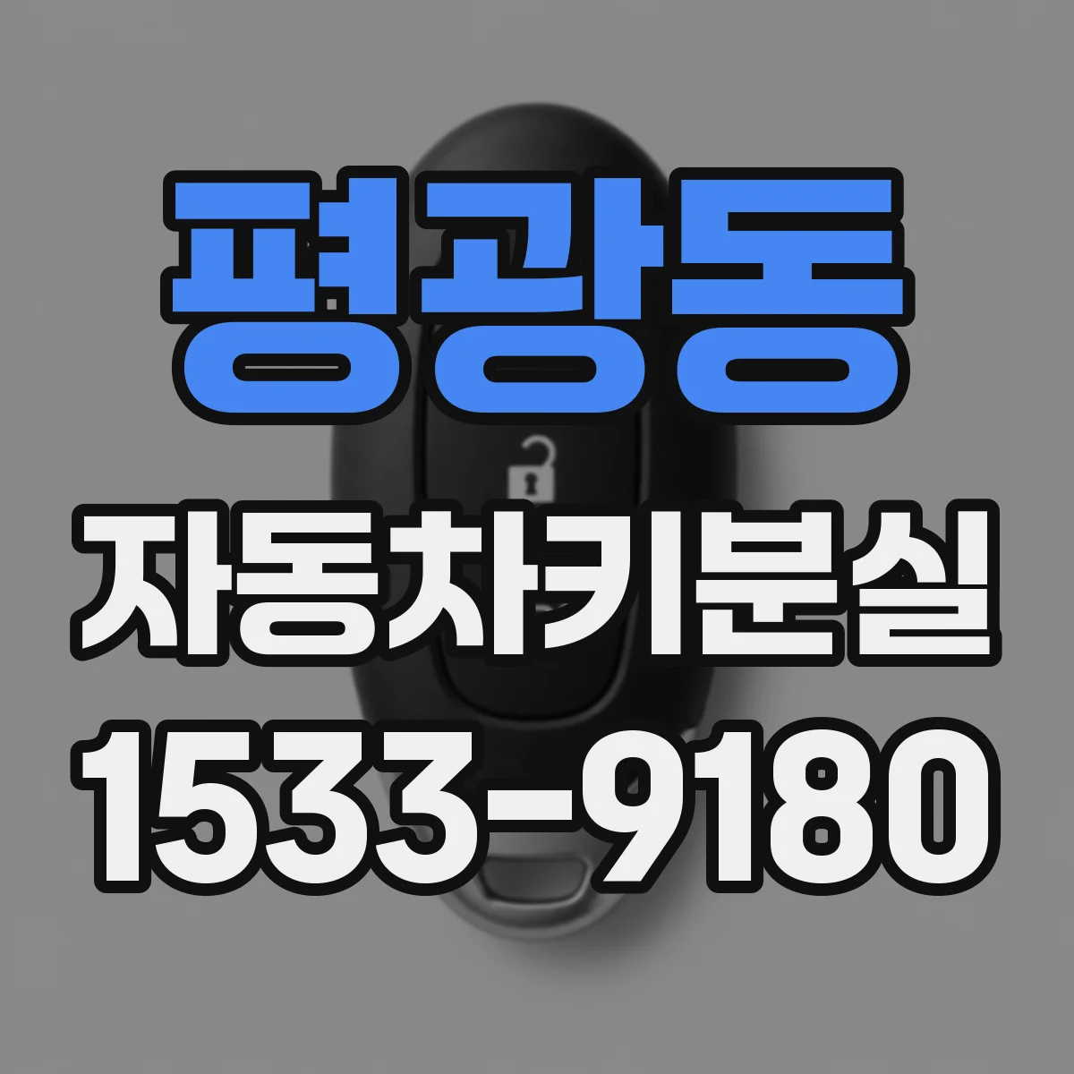 평광동 자동차키분실
