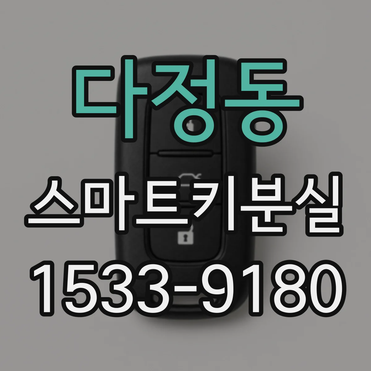 다정동 스마트키분실
