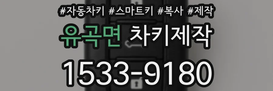 유곡면 차키제작