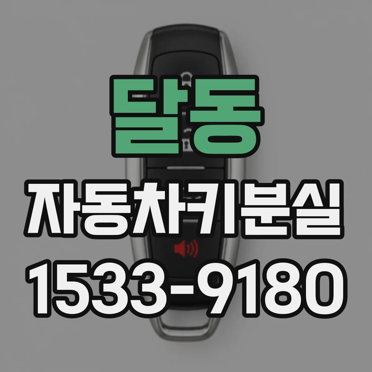 달동 자동차키분실