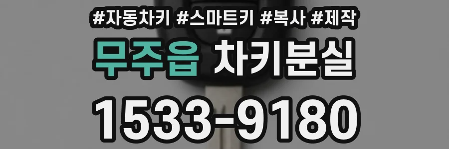 무주읍 차키분실