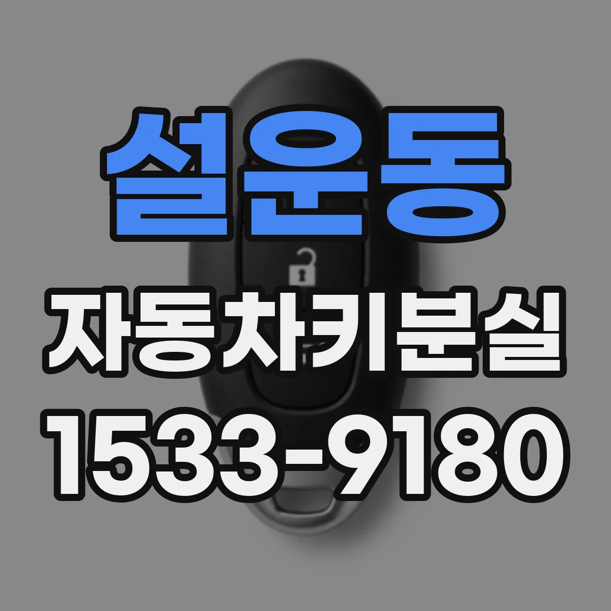 설운동 자동차키분실
