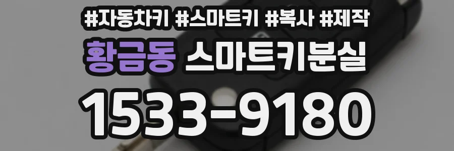 황금동 스마트키분실