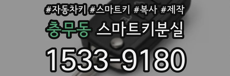 충무동 스마트키분실