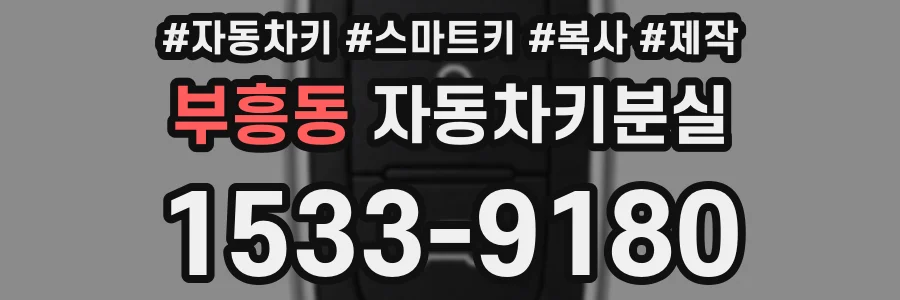 부흥동 자동차키분실