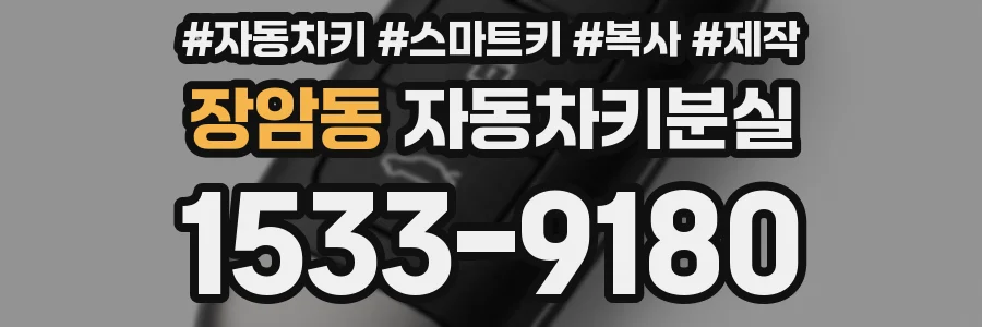 장암동 자동차키분실