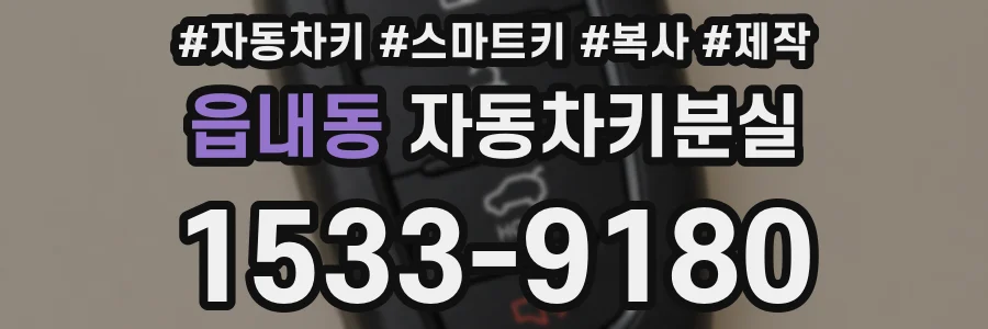 읍내동 자동차키분실