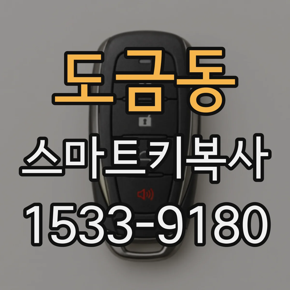 도금동 스마트키복사