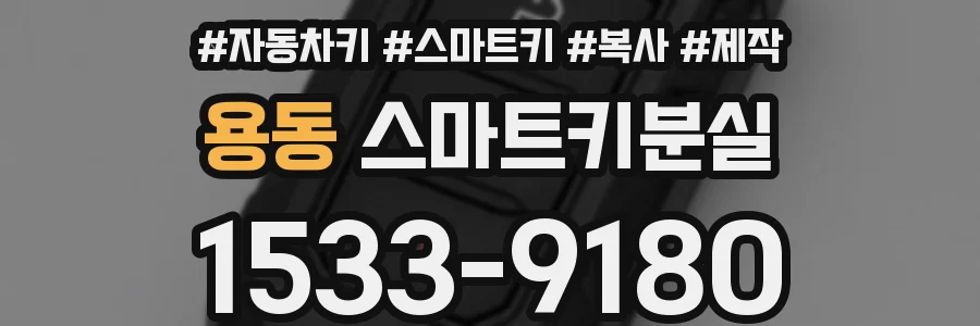 용동 스마트키분실