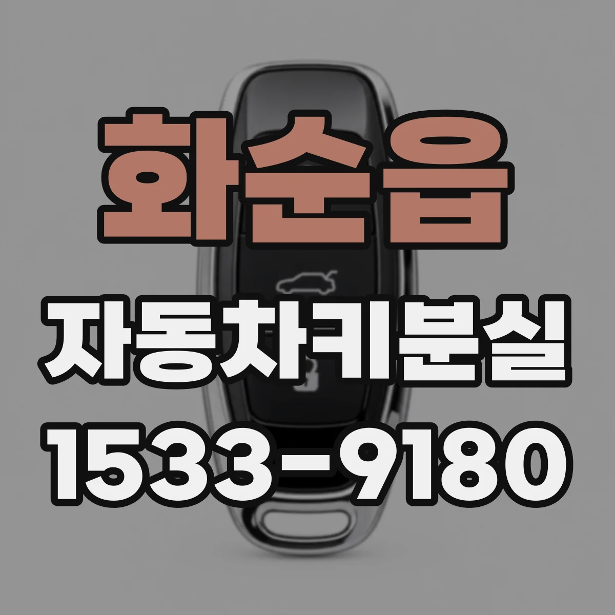 화순읍 자동차키분실