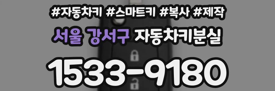 서울 강서구 자동차키분실