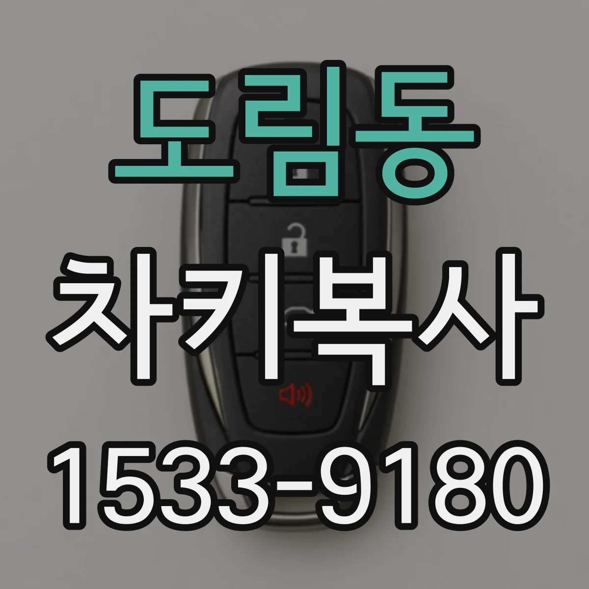 도림동 차키복사
