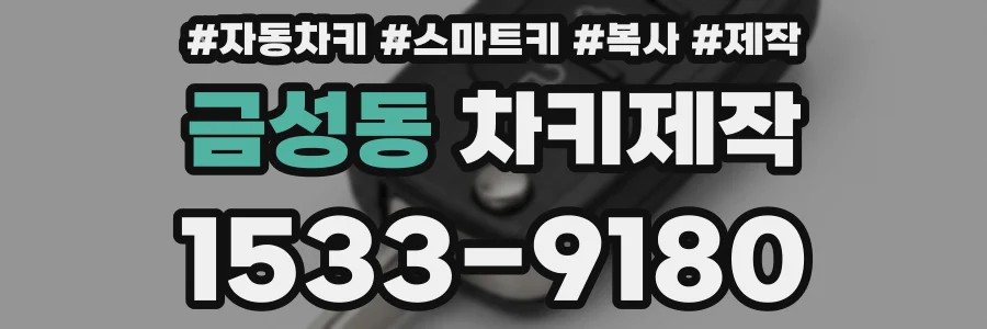금성동 차키제작