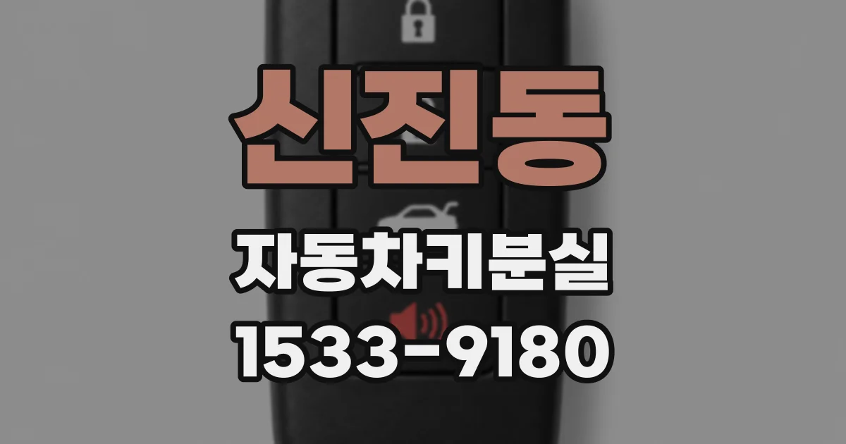 신진동 자동차키분실