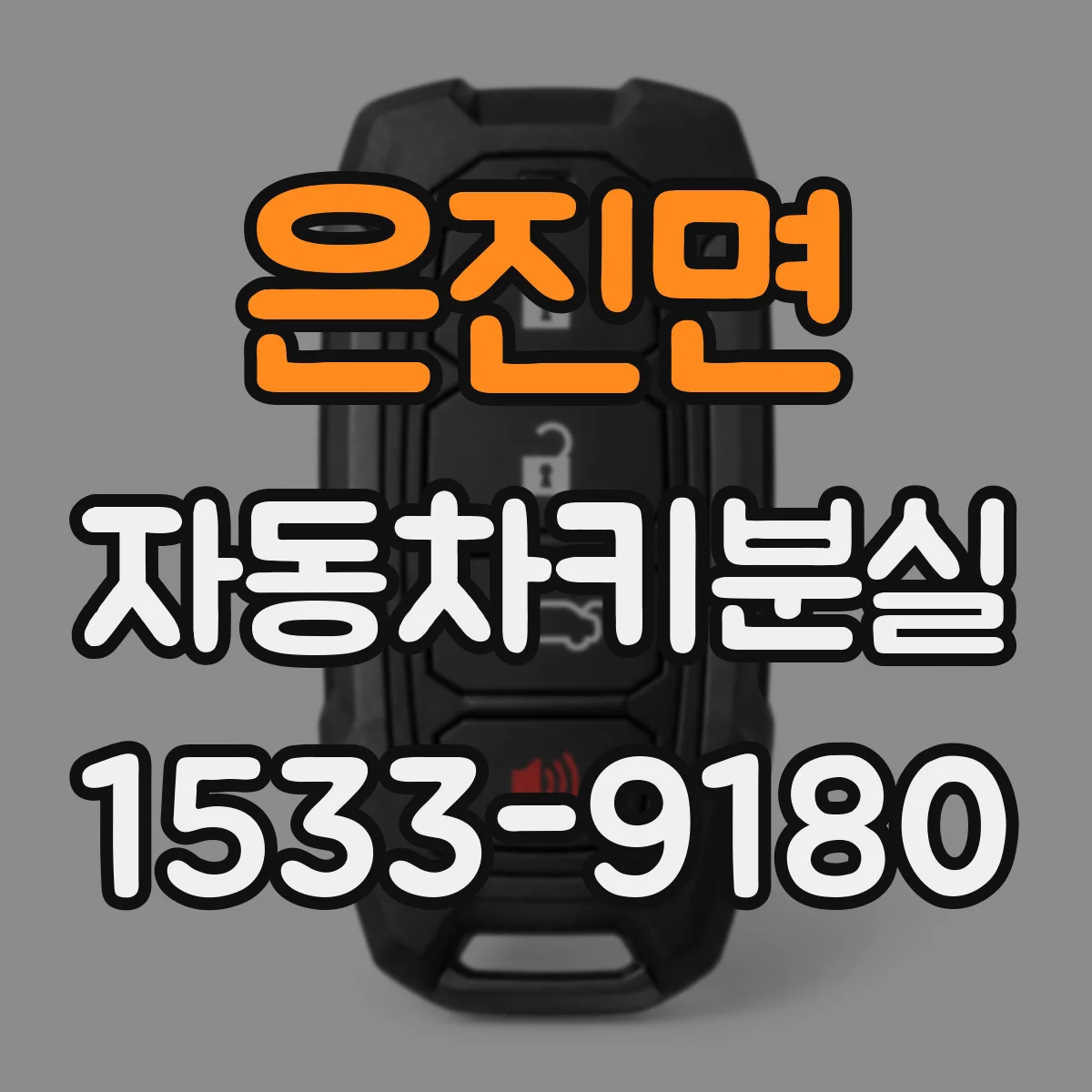 은진면 자동차키분실