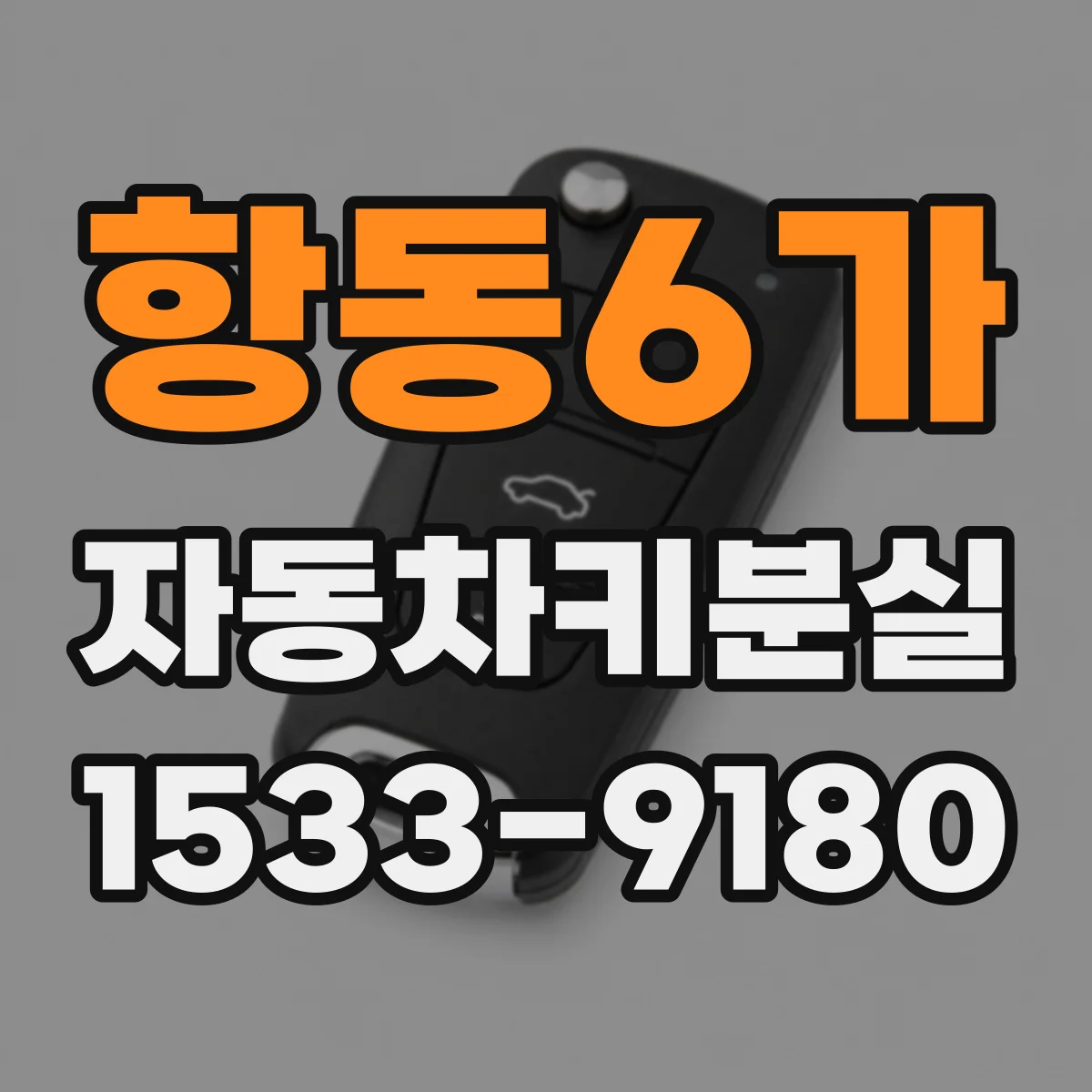 항동6가 자동차키분실
