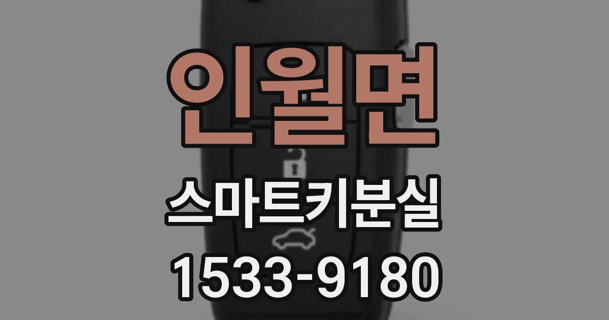 인월면 스마트키분실