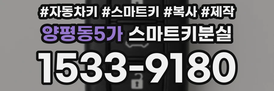 양평동5가 스마트키분실