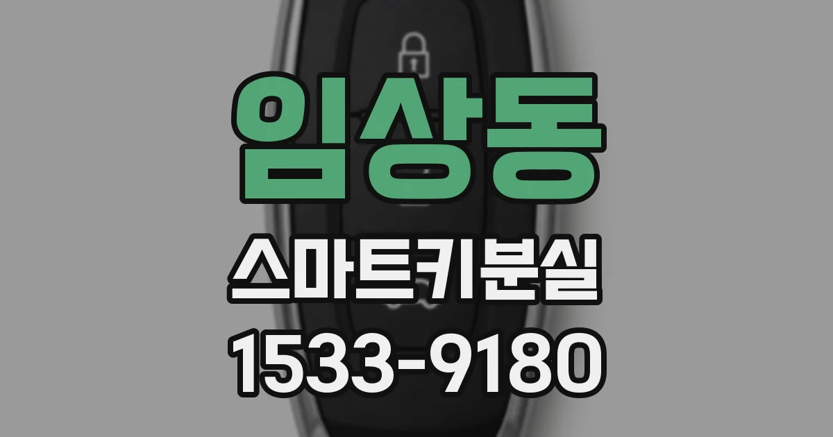 임상동 스마트키분실
