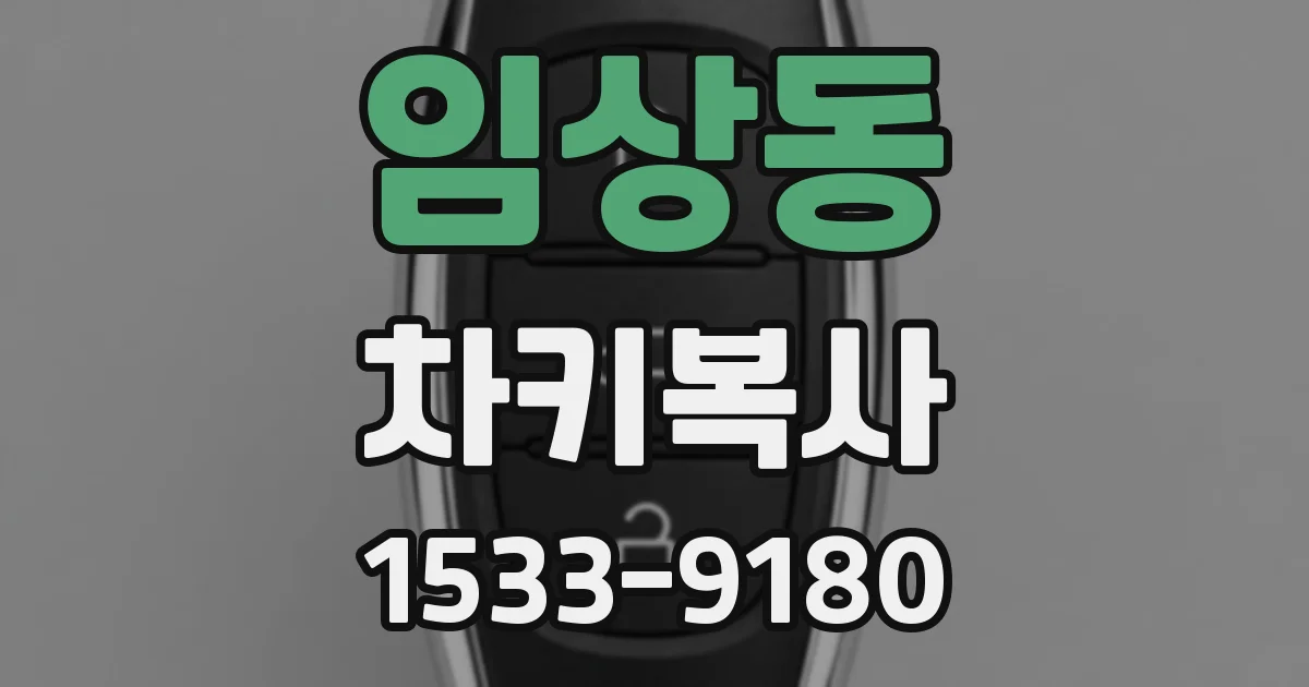 임상동 차키복사