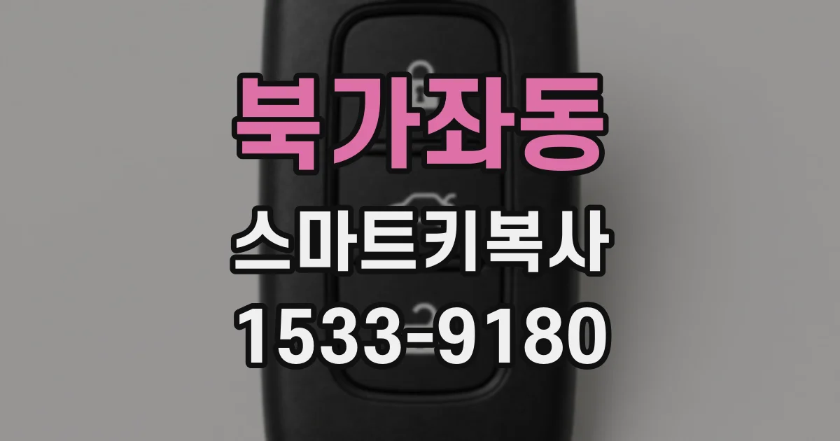 북가좌동 스마트키복사