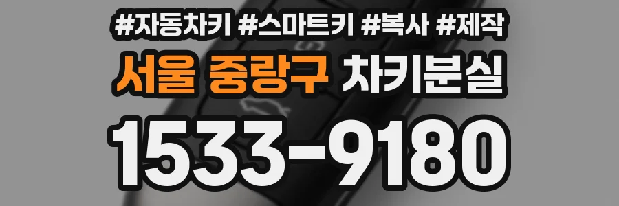 서울 중랑구 차키분실