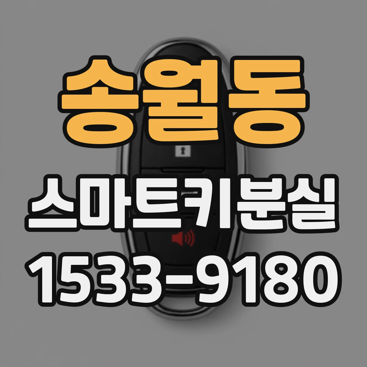 송월동 스마트키분실