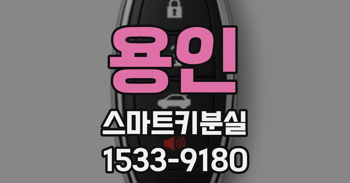 용인 스마트키분실