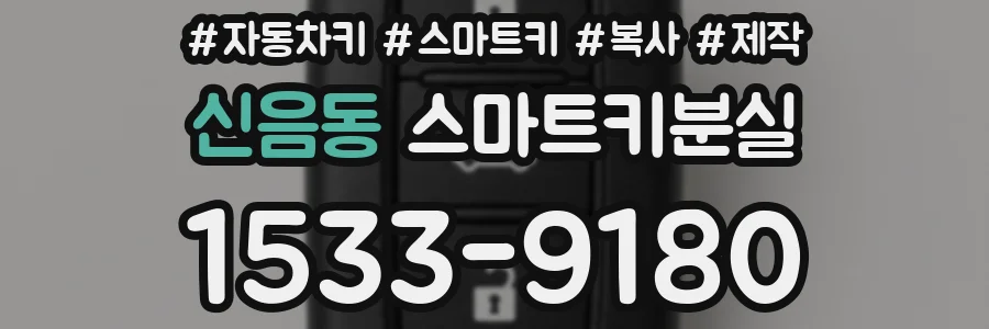 신음동 스마트키분실