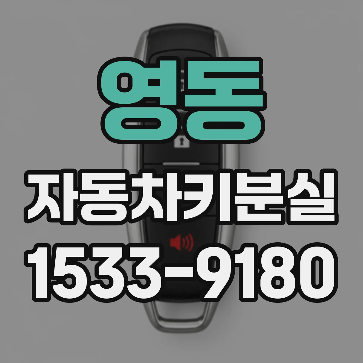 영동 자동차키분실