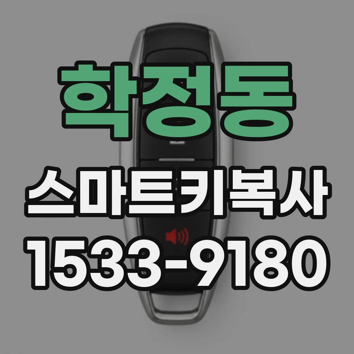 학정동 스마트키복사