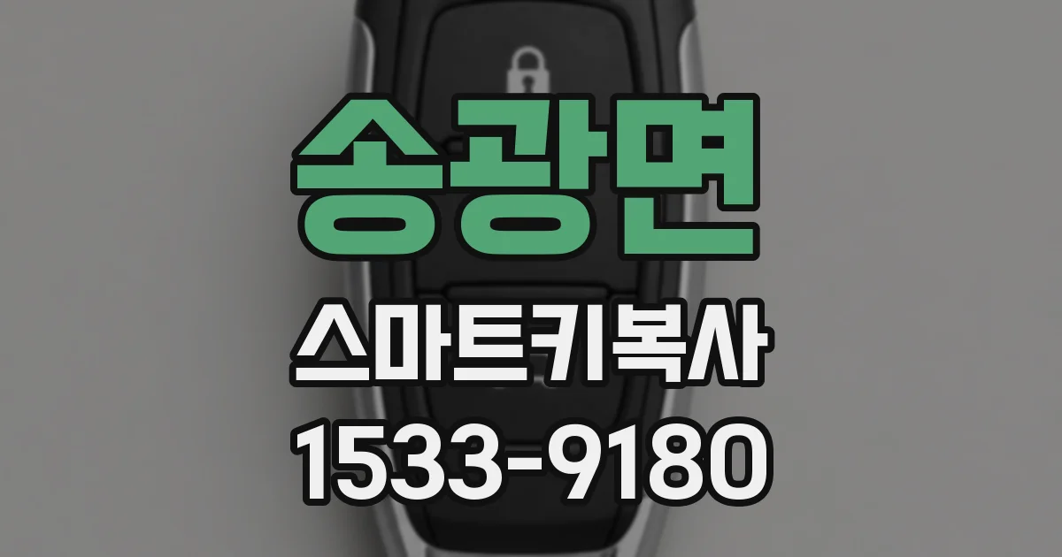 송광면 스마트키복사