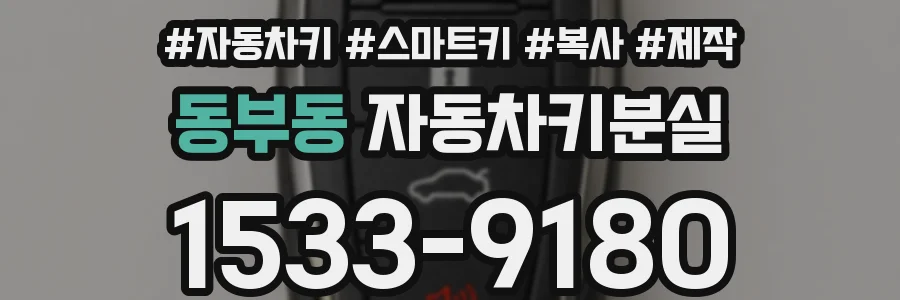 동부동 자동차키분실
