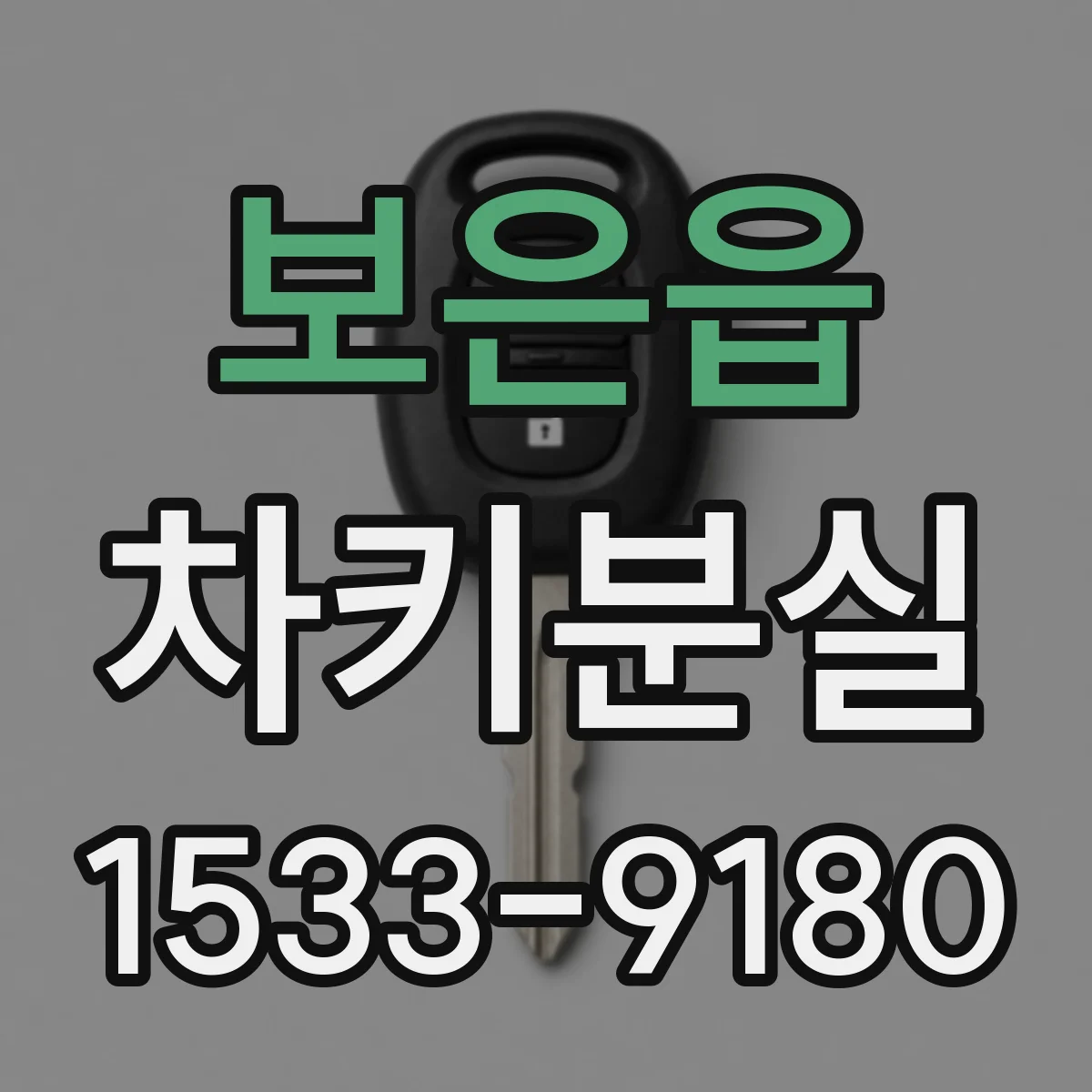 보은읍 차키분실