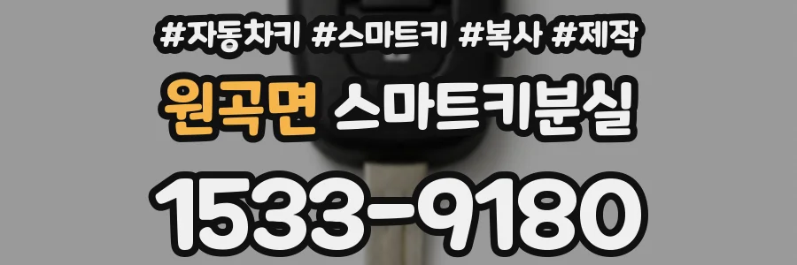 원곡면 스마트키분실