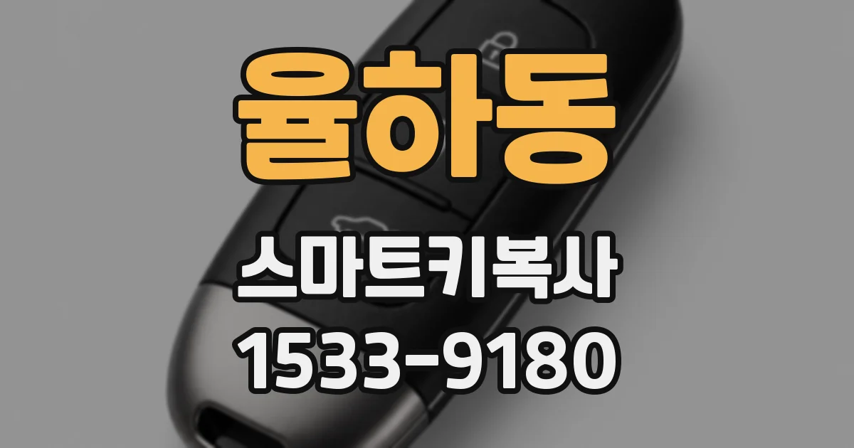 율하동 스마트키복사