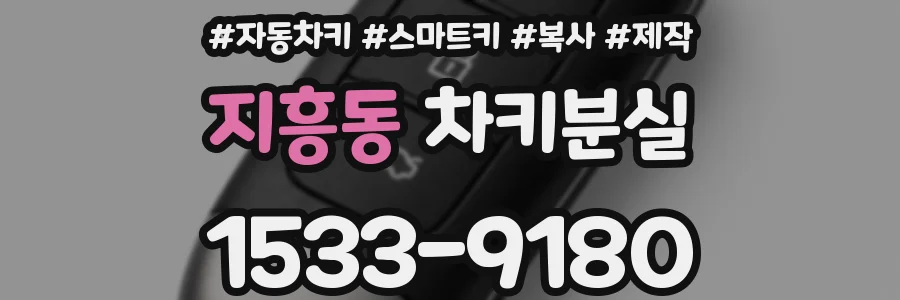 지흥동 차키분실
