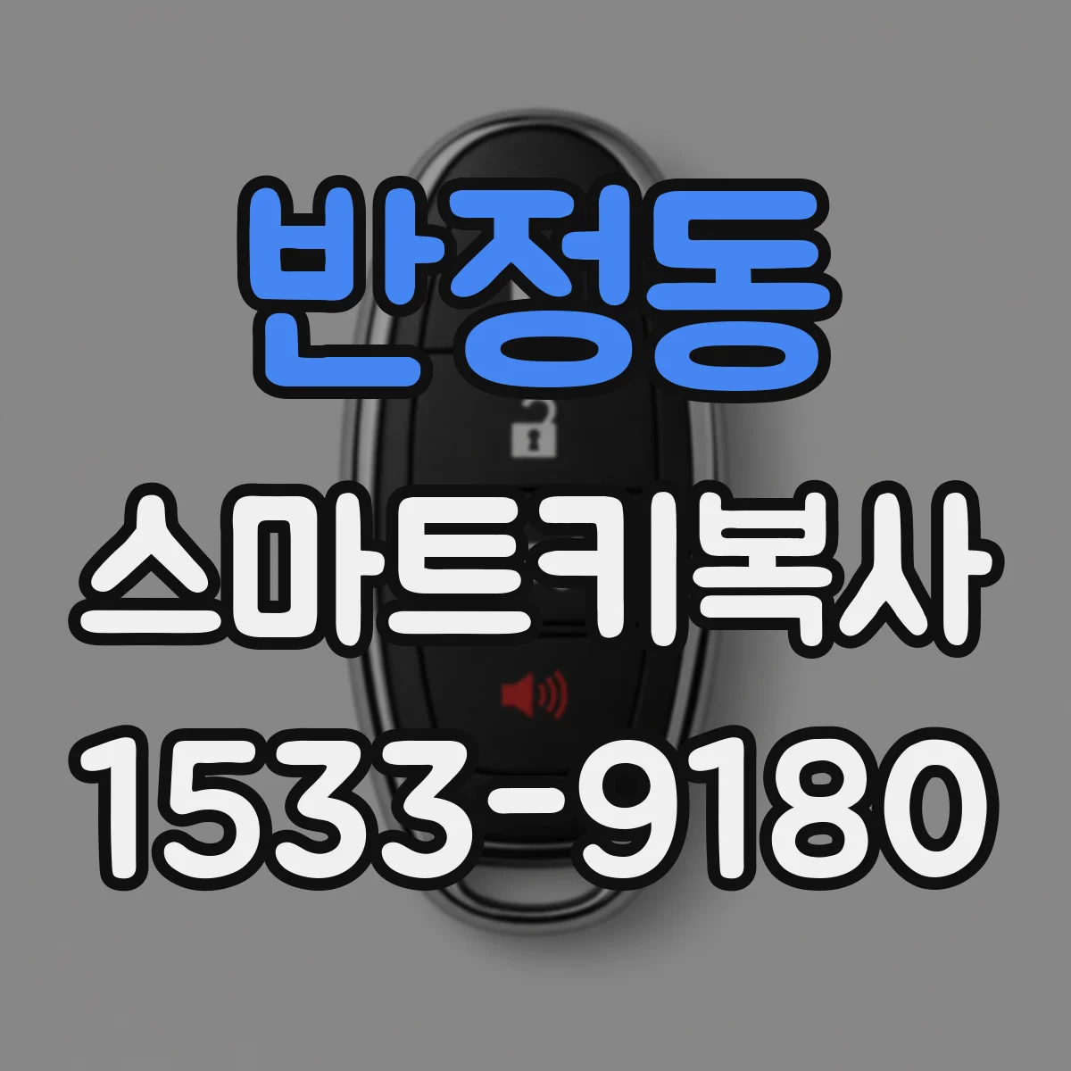 반정동 스마트키복사