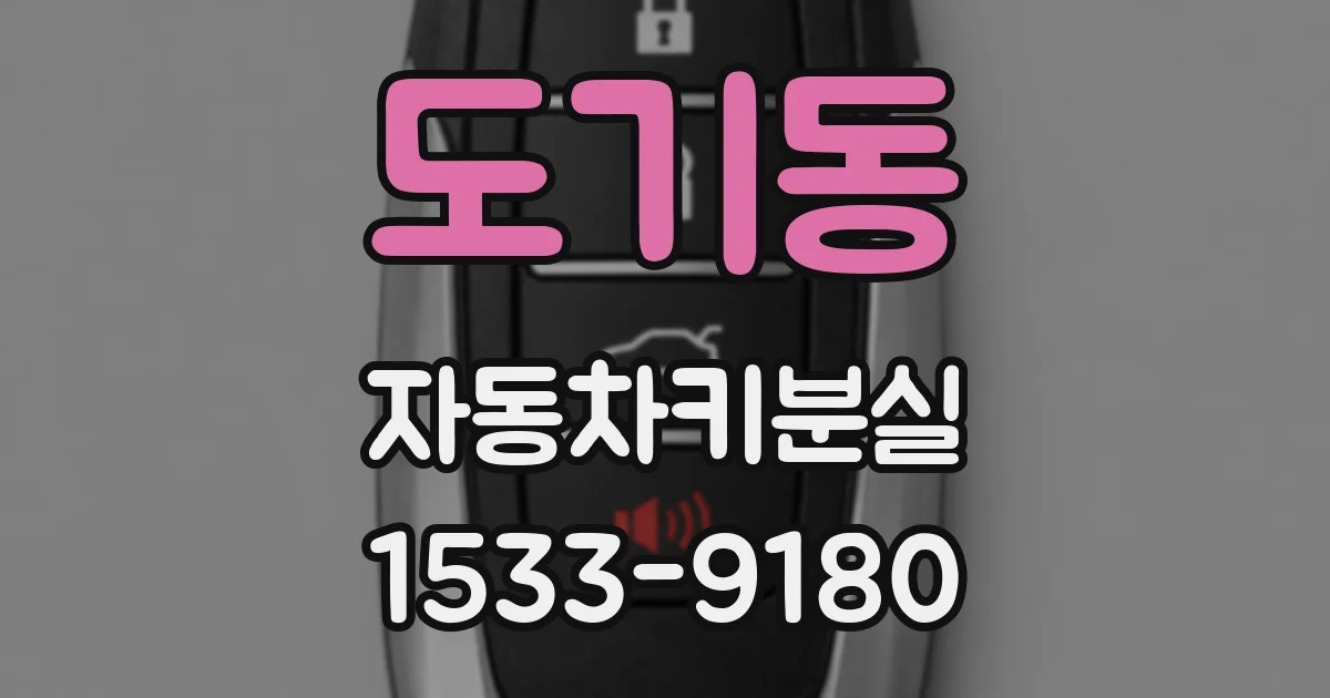 도기동 자동차키분실