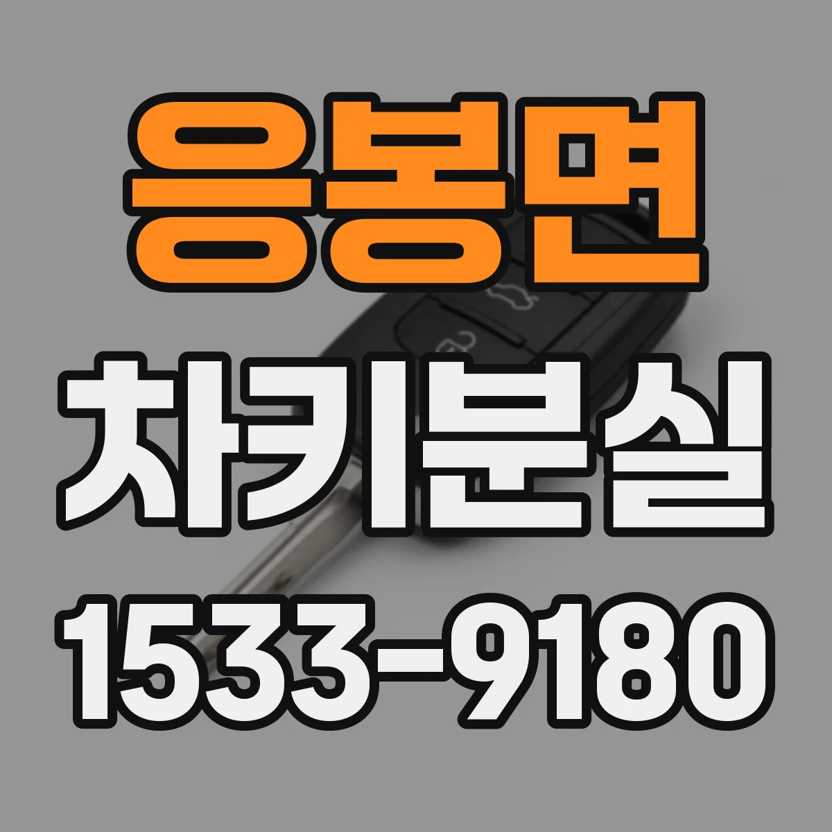 응봉면 차키분실