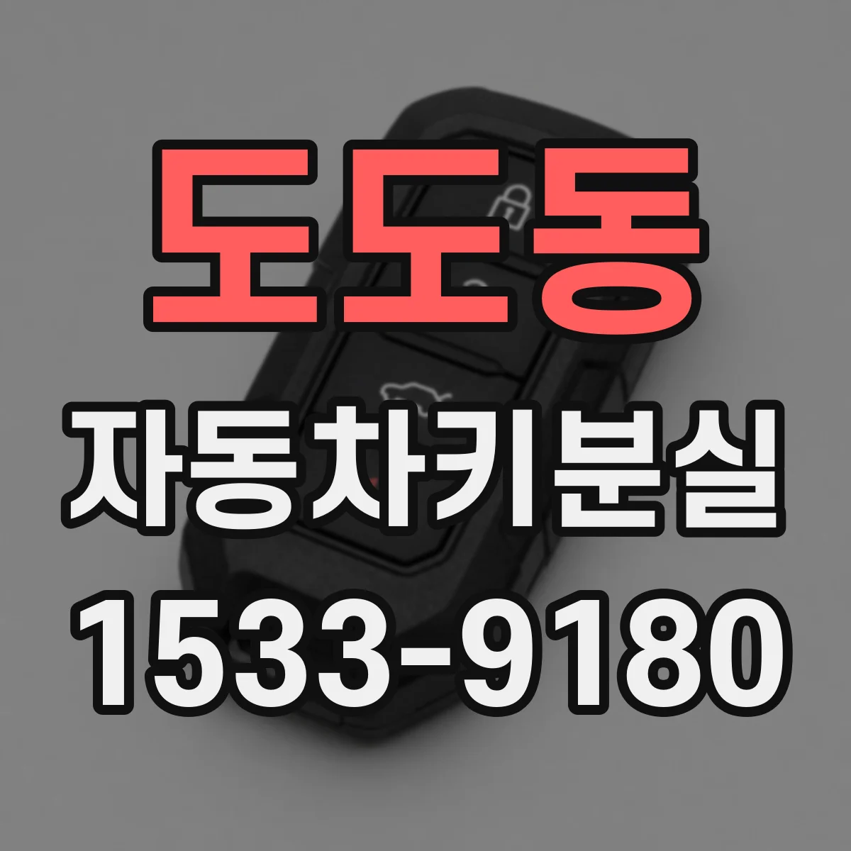도도동 자동차키분실