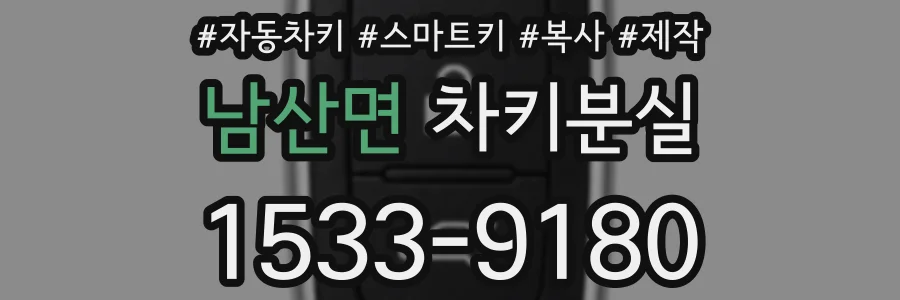 남산면 차키분실