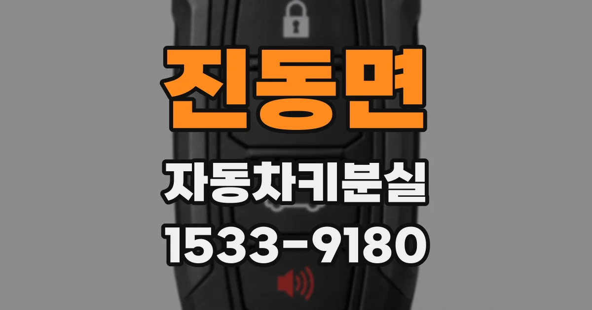 진동면 자동차키분실