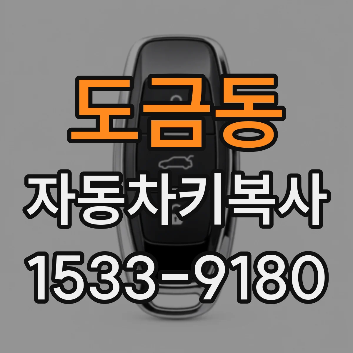 도금동 자동차키복사