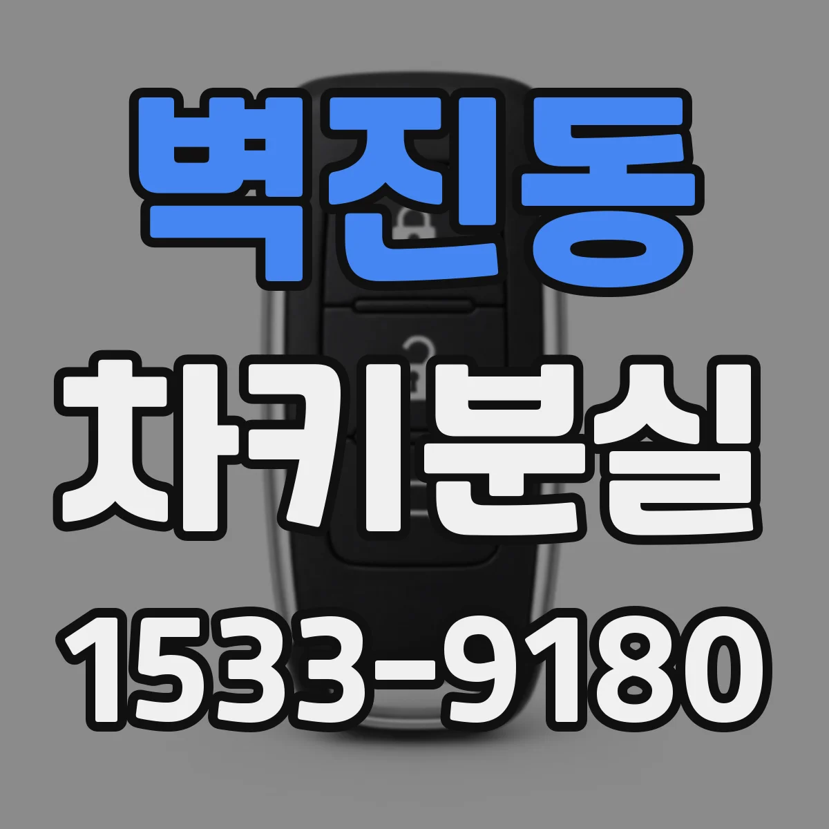 벽진동 차키분실